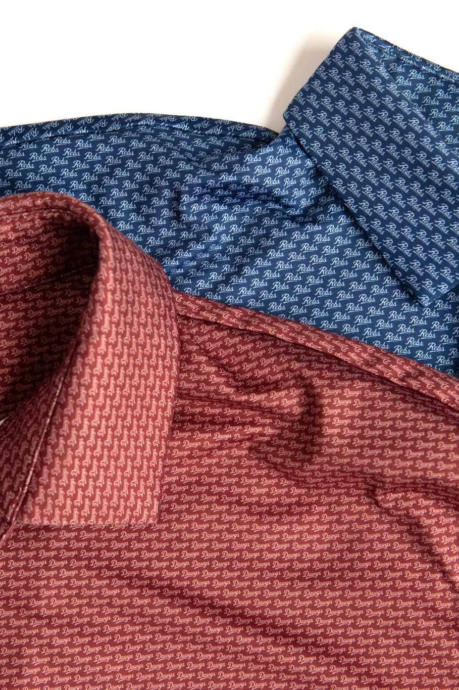Maroon Script polo by Fore Horsemen, with the Navy Script